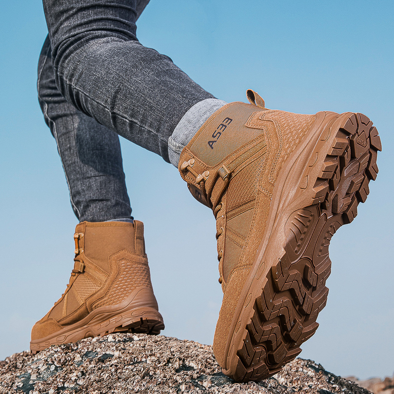 Men's Military Tactical Boots  - Men'S Shoes For Work のレビューと価格