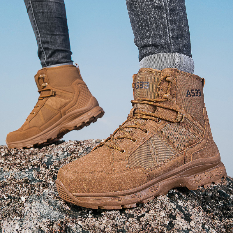 Men's Military Tactical Boots  - Men'S Shoes For Work のレビューと価格