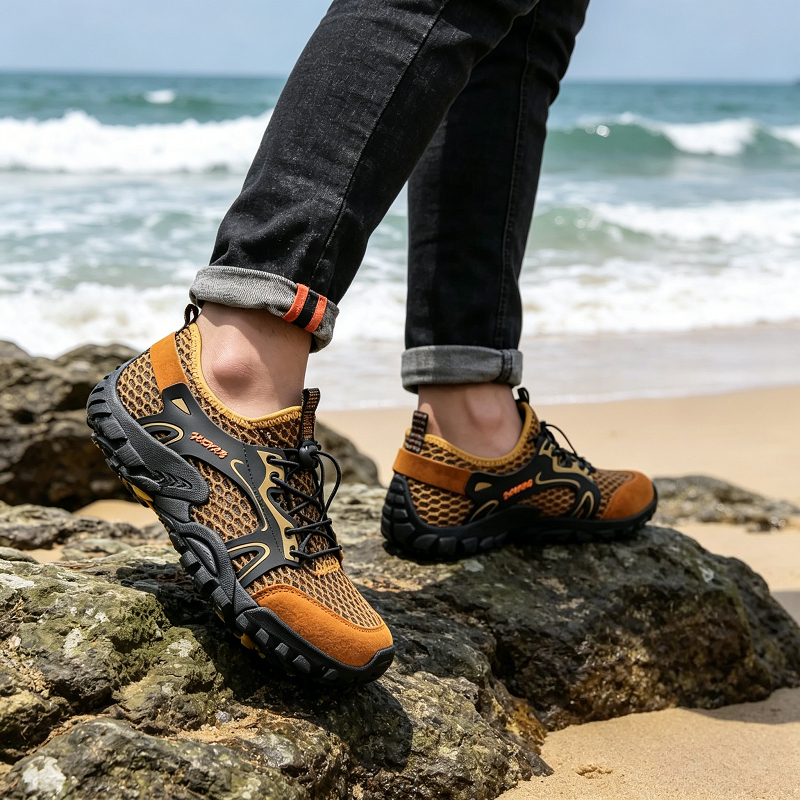 YUYIIN Sneakers Men Outdoor An - Men'S Shoes With Toes のレビューと価格