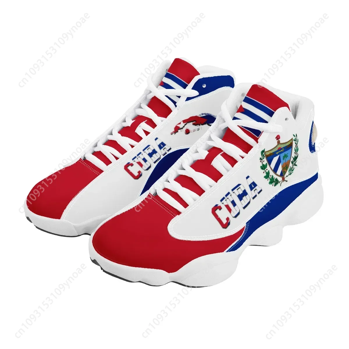 CUBA Flag Print Cool Men Baske - Men'S Shoes For Tennis のレビューと価格