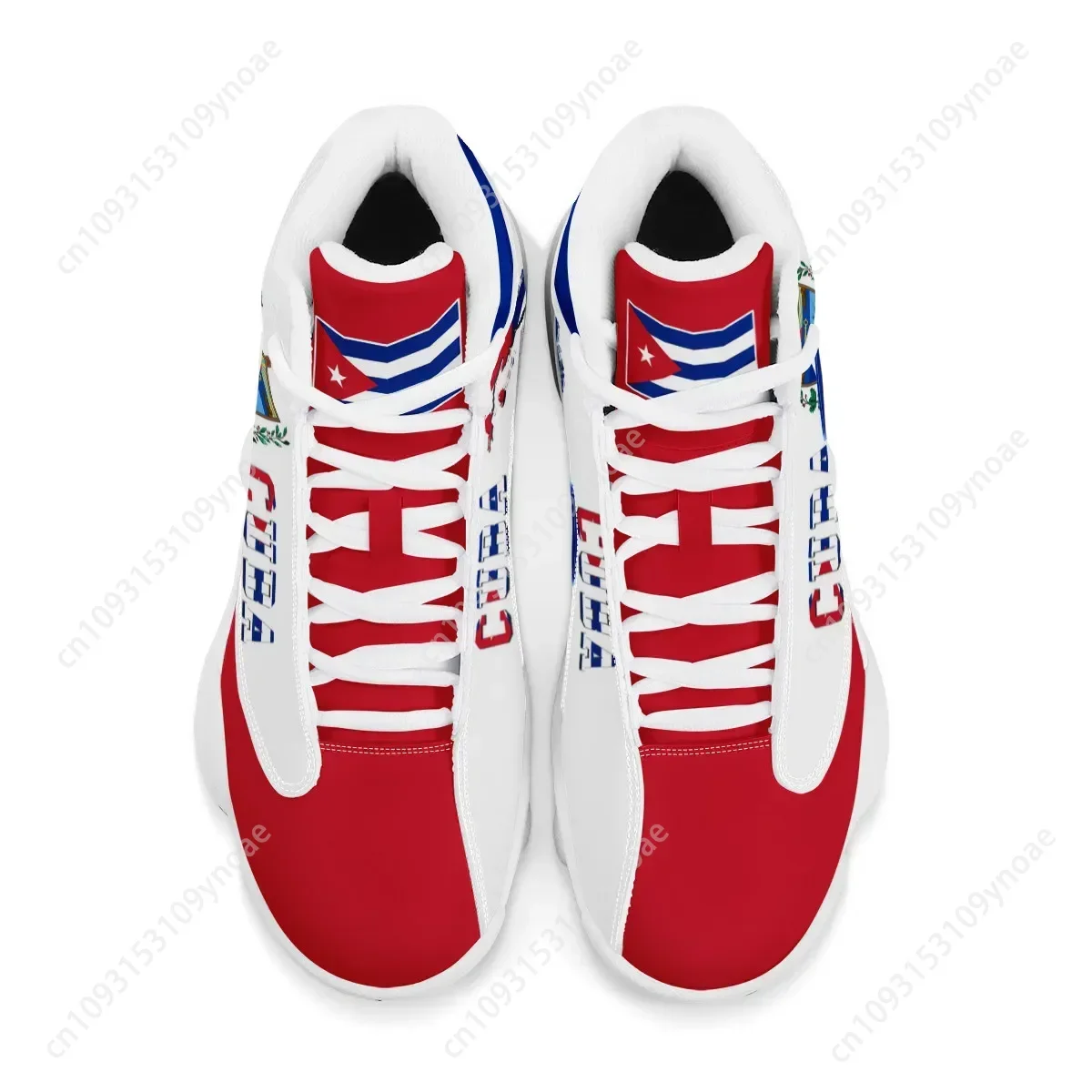 CUBA Flag Print Cool Men Baske - Men'S Shoes For Tennis のレビューと価格