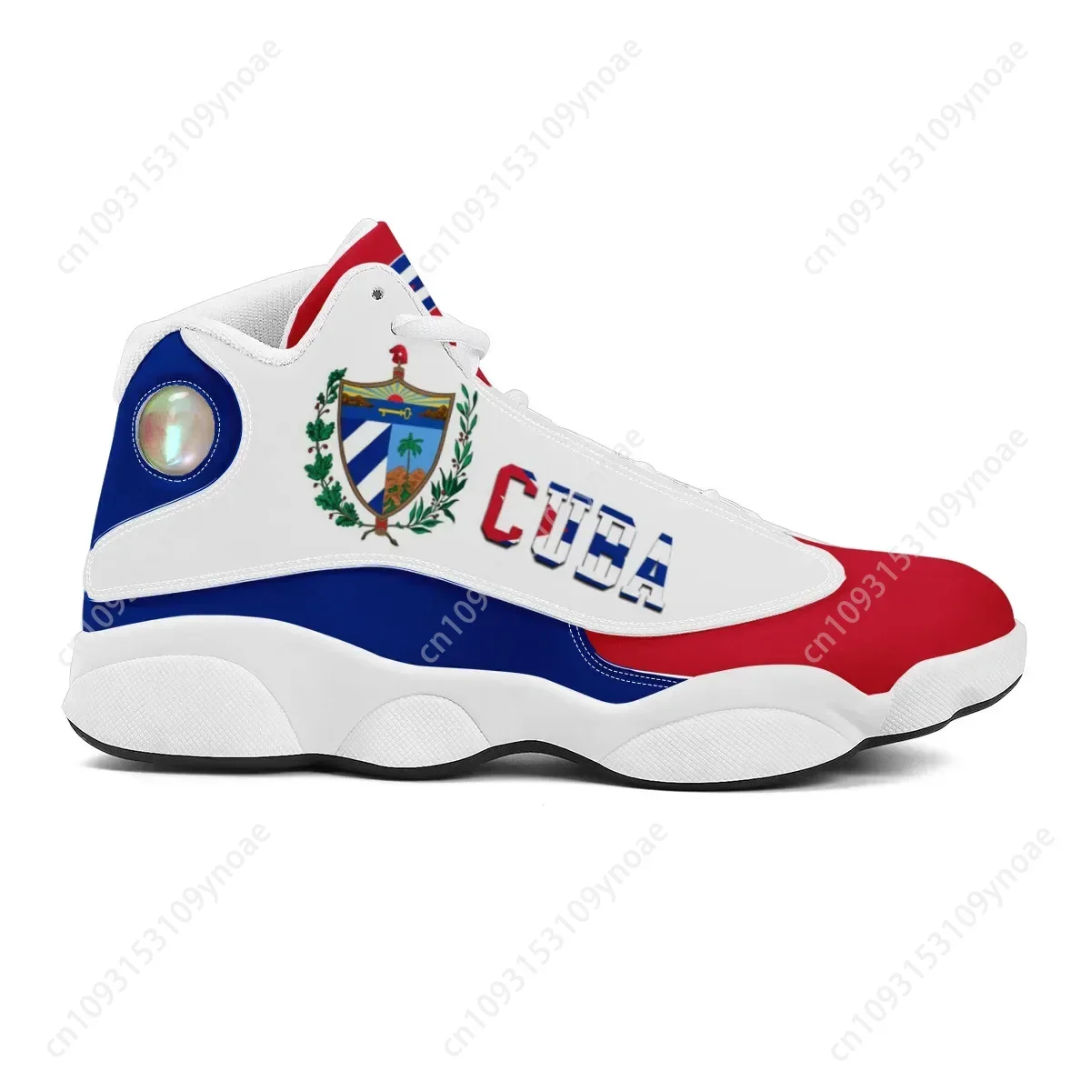 CUBA Flag Print Cool Men Baske - Men'S Shoes For Tennis のレビューと価格