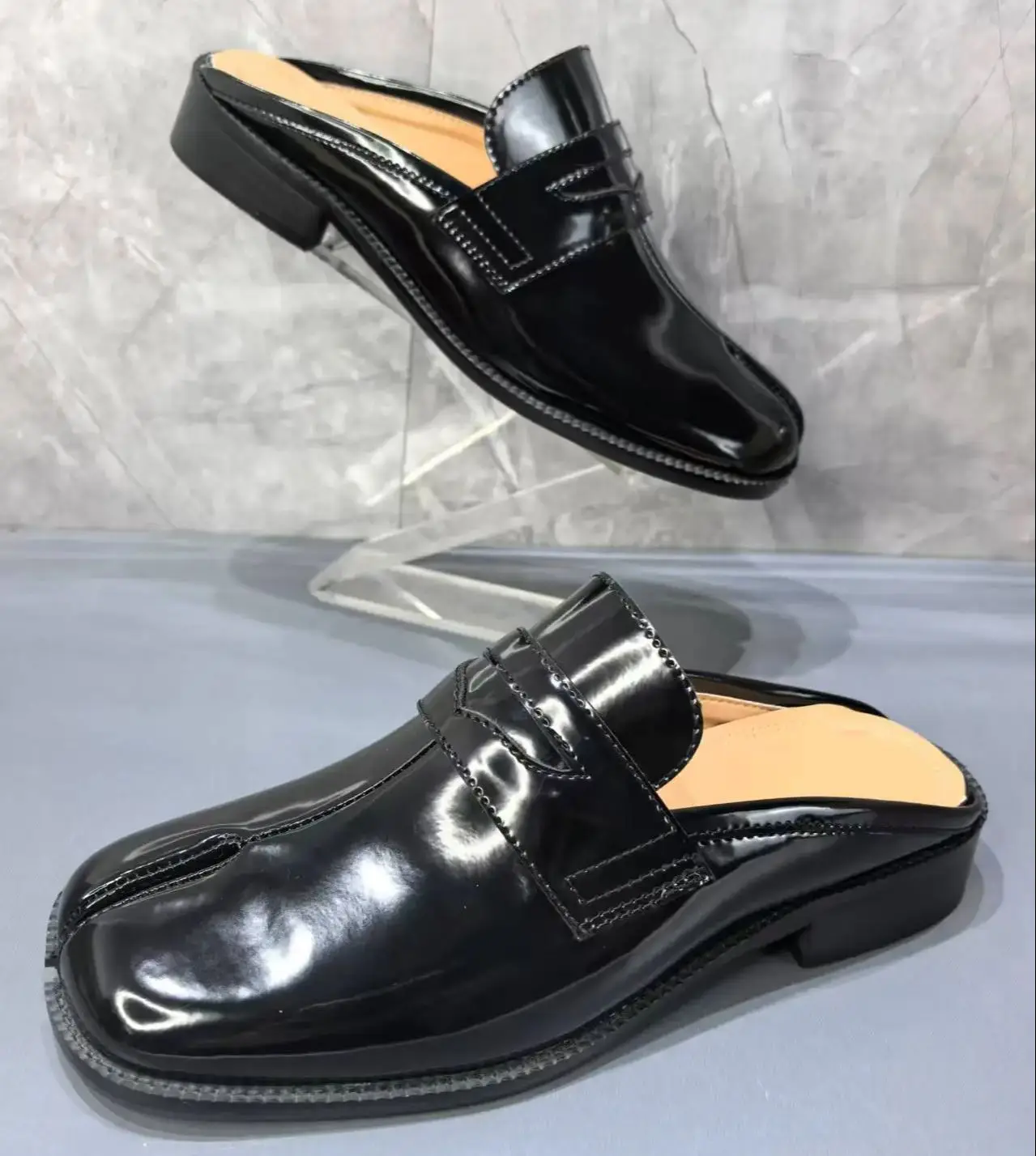 Split Toe Tabi Men's Slippers  - Men'S Shoes With Toes のレビューと価格