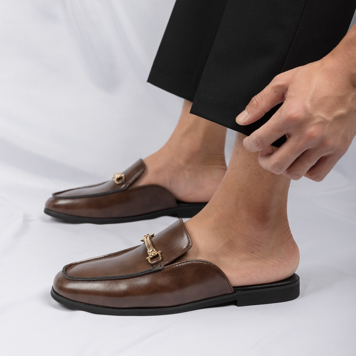 Men Leather Shoes Casual Slipp - Men'S Shoes Loafers Casual のレビューと価格