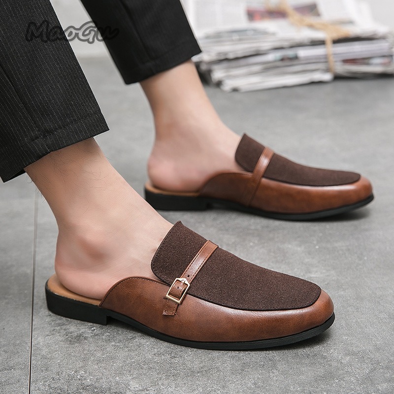 Men's Pantuflas Faux Leather & - Men'S Shoes Loafers Casual のレビューと価格