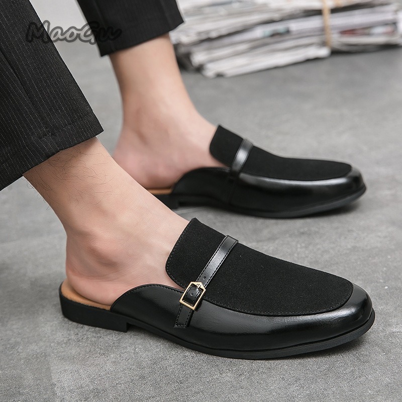 Men's Pantuflas Faux Leather & - Men'S Shoes Loafers Casual のレビューと価格