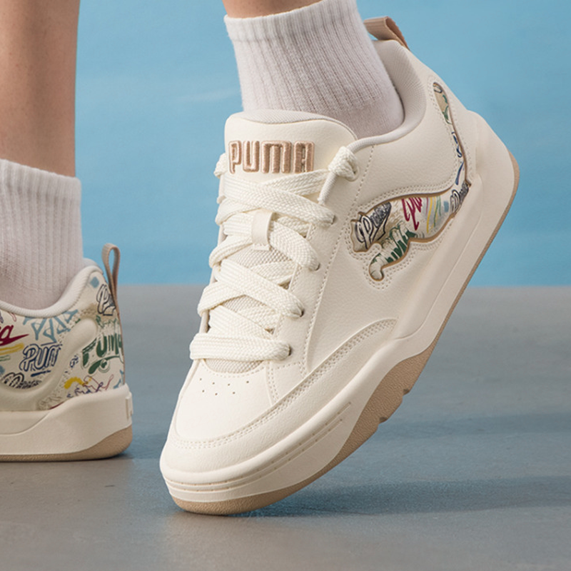Off White Puma Leather Skate S - Men Shoes Puma のレビューと価格