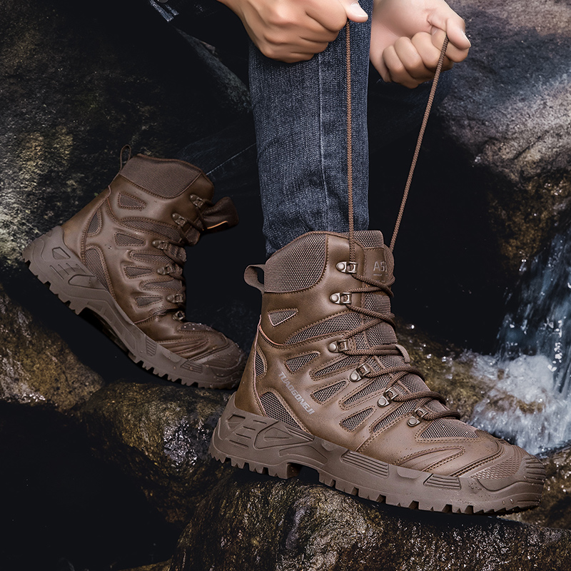 Men's Outdoor Hiking Tactical  - Men'S Shoes For Work のレビューと価格