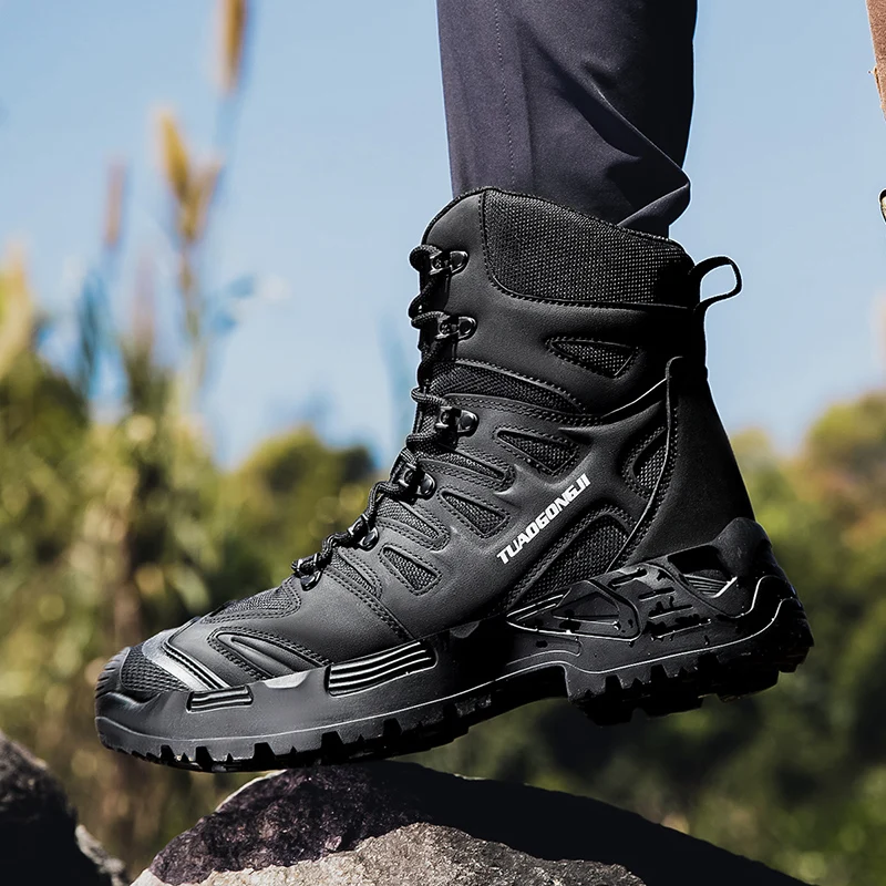 Men's Outdoor Hiking Tactical  - Men'S Shoes For Work のレビューと価格