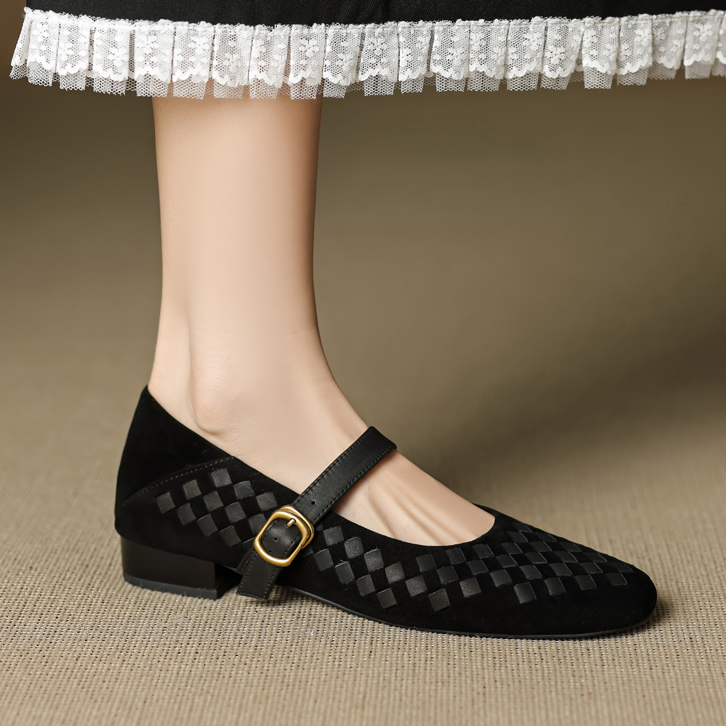 Handmade Genuine Woven Texture - Men'S Shoes To Women'S のレビューと価格
