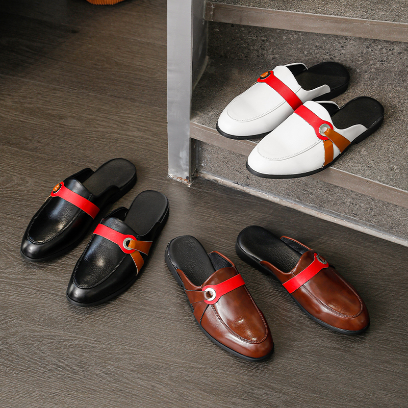 Fashionable Men Slippers Europ - Men'S Shoes For Suits のレビューと価格