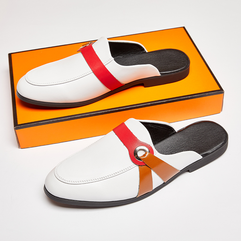 Fashionable Men Slippers Europ - Men'S Shoes For Suits のレビューと価格