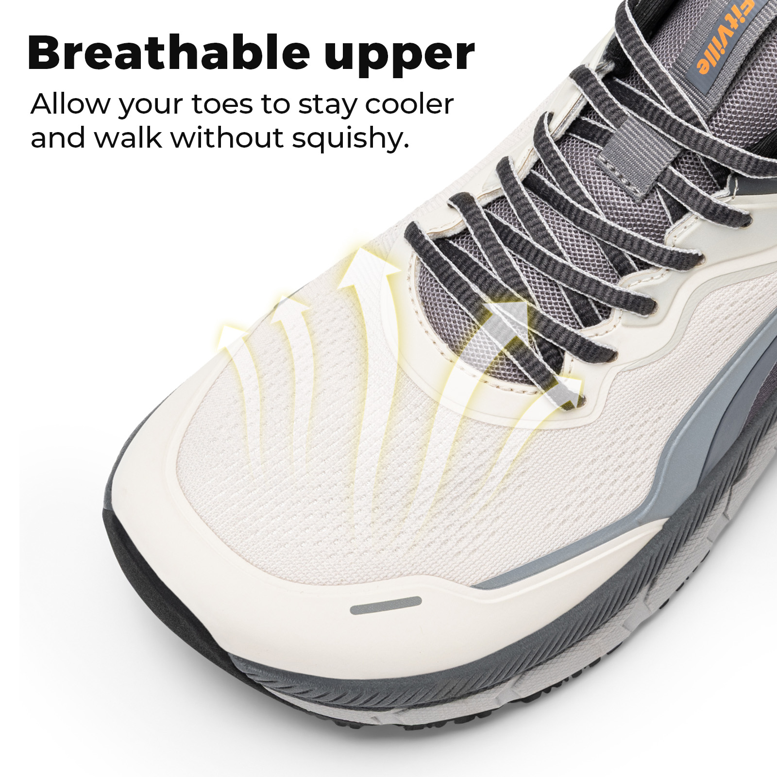 Fittington Men's Wide Toe Walk - Men'S Shoes Wide Width のレビューと価格