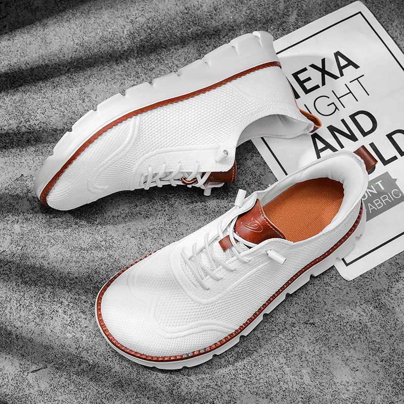Stylish Men Wide Box Shoes Bar - Men'S Shoes Loafers Casual のレビューと価格