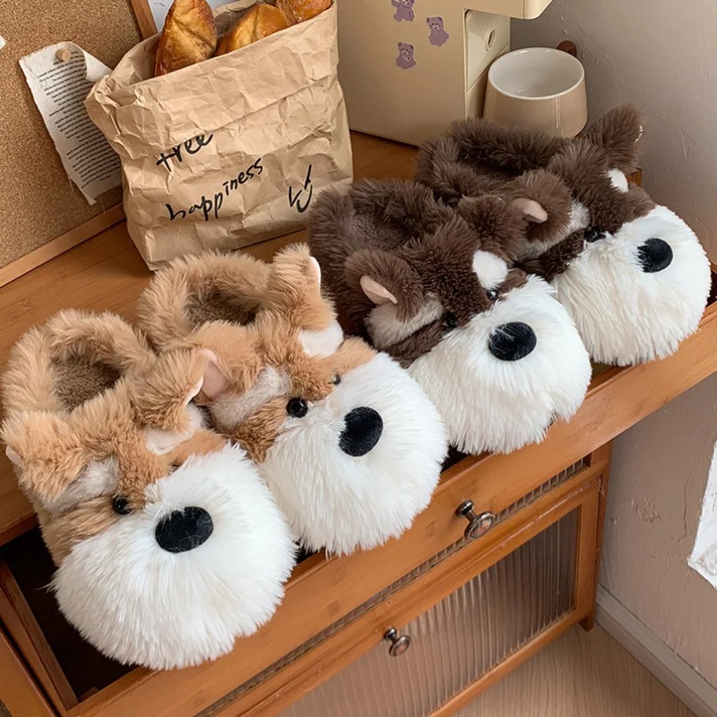 Dog Home Fuzzy Slipper Women P - Men'S Shoes Grip のレビューと価格