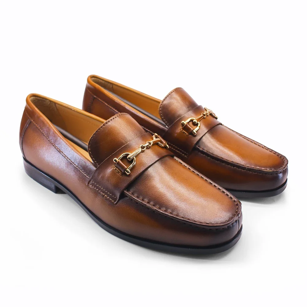 Men's Loafers Dress Shoes roun - Men'S Shoes With Toes のレビューと価格