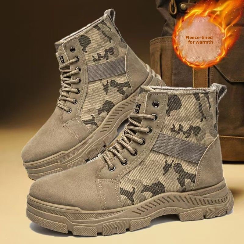 New Fashion men's high top boo - Men'S Shoes For Work のレビューと価格