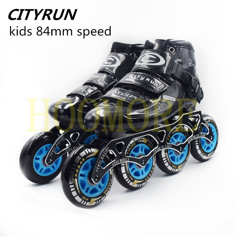 Kids Speed Skates Shoes 4X84mm - Men Shoes Eu To Us のレビューと価格