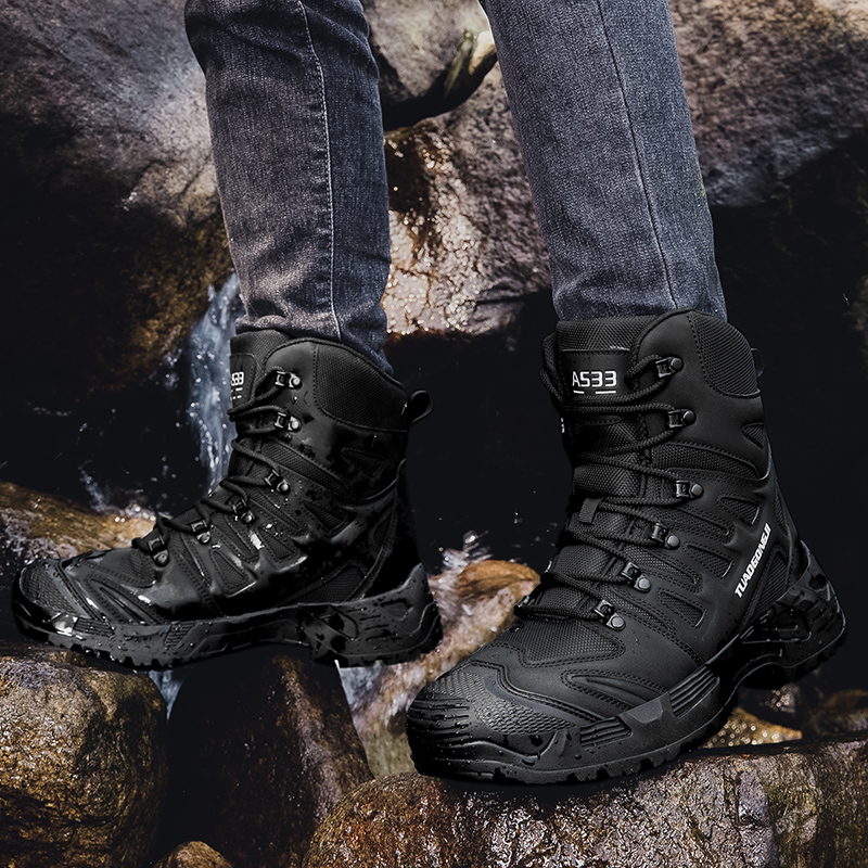 Men's Large Size Outdoor Tacti - Men'S Shoes For Work のレビューと価格
