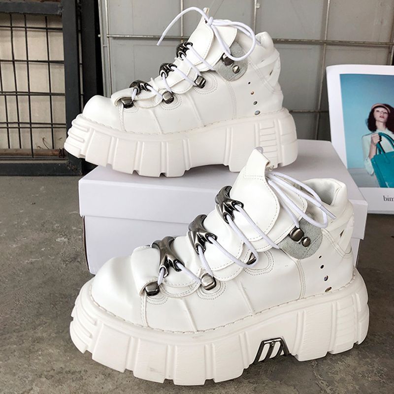 2026 Women Goth Leather Heavy  - Men'S Shoes Loafers Casual のレビューと価格