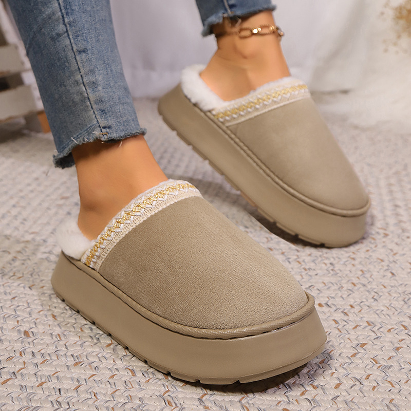 Home Slipper Women Winter Warm - Men'S Shoes Grip のレビューと価格