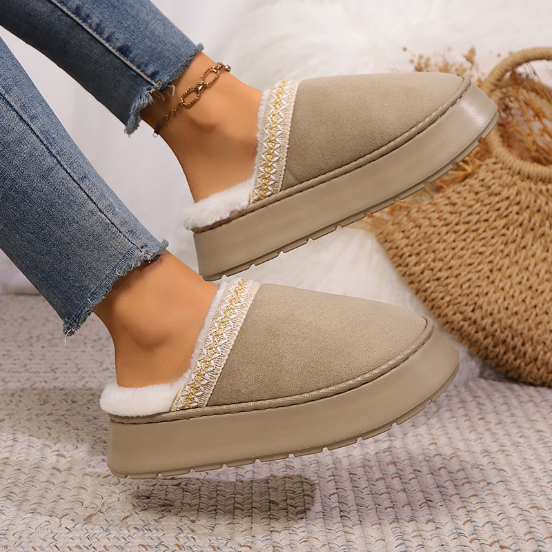 Home Slipper Women Winter Warm - Men'S Shoes Grip のレビューと価格