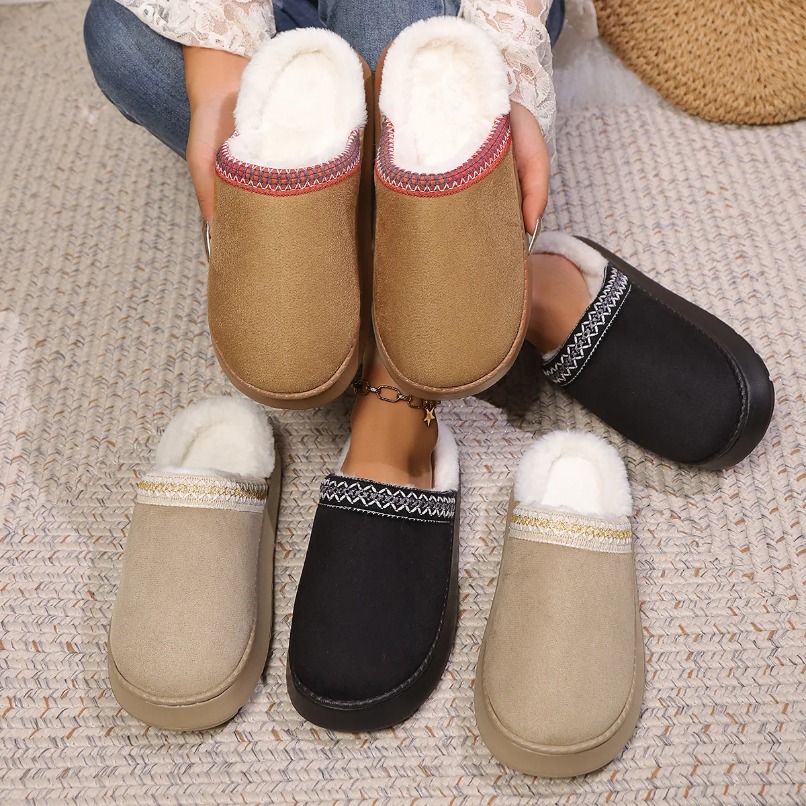 Home Slipper Women Winter Warm - Men'S Shoes Grip のレビューと価格